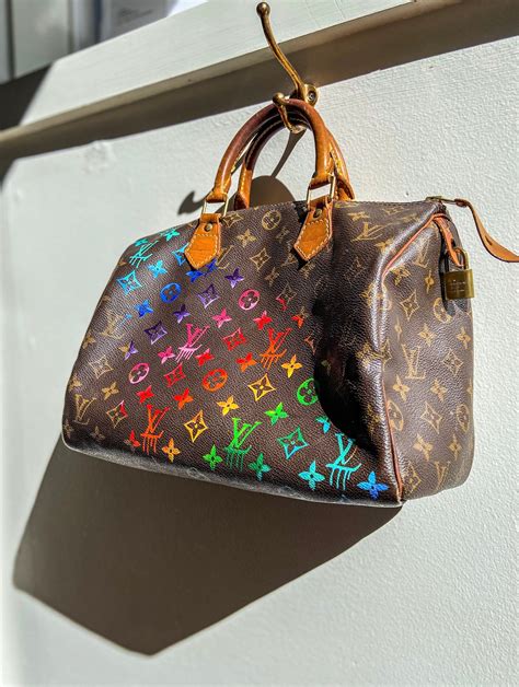 louis vuitton black and rainbow|louis vuitton rainbow bag 2022.